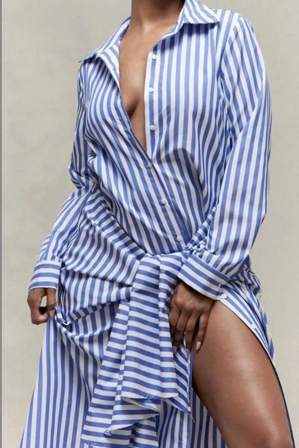 Main Attraction Maxi Dress (Blue)