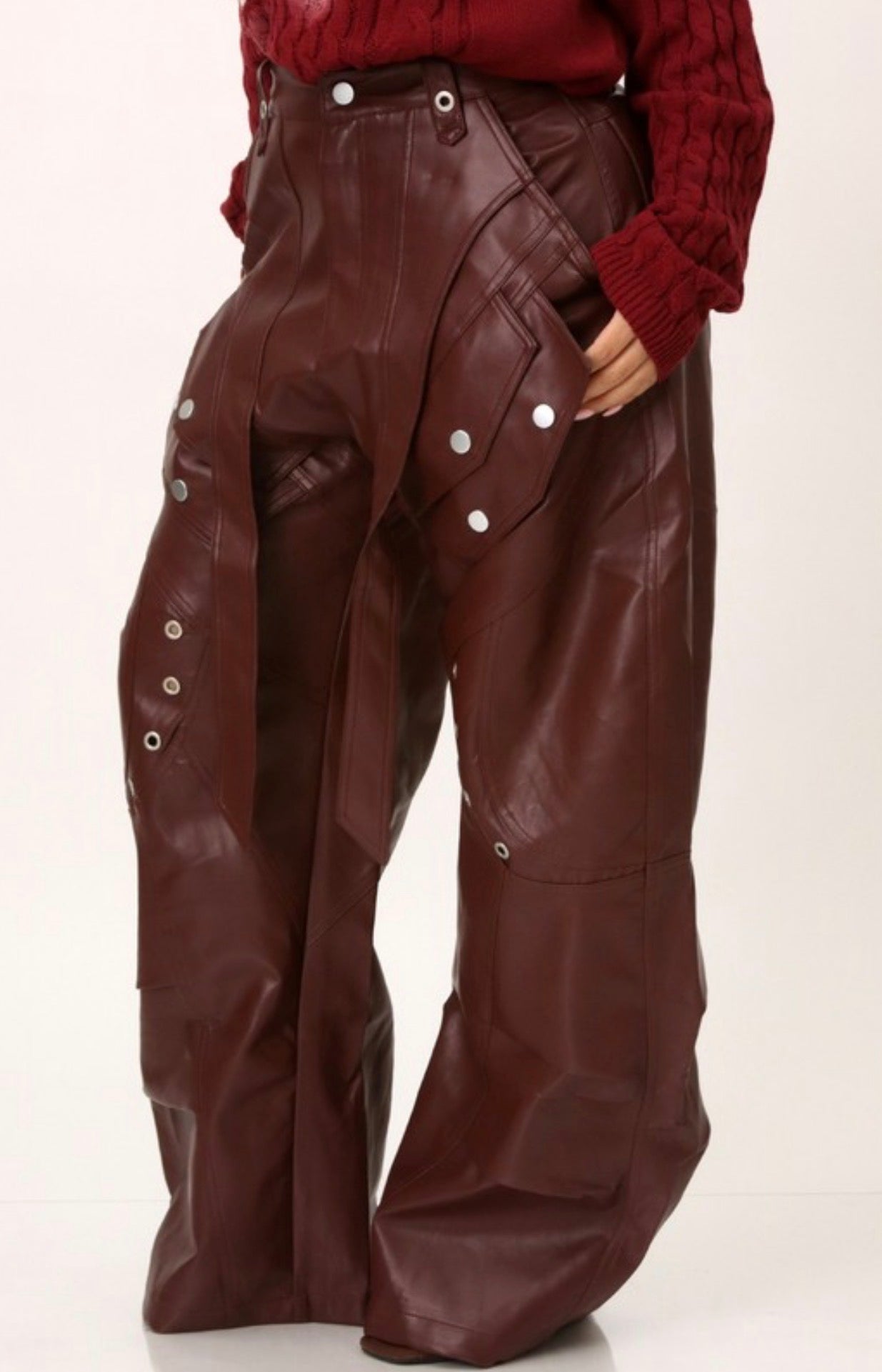 Ruby Leather Pants