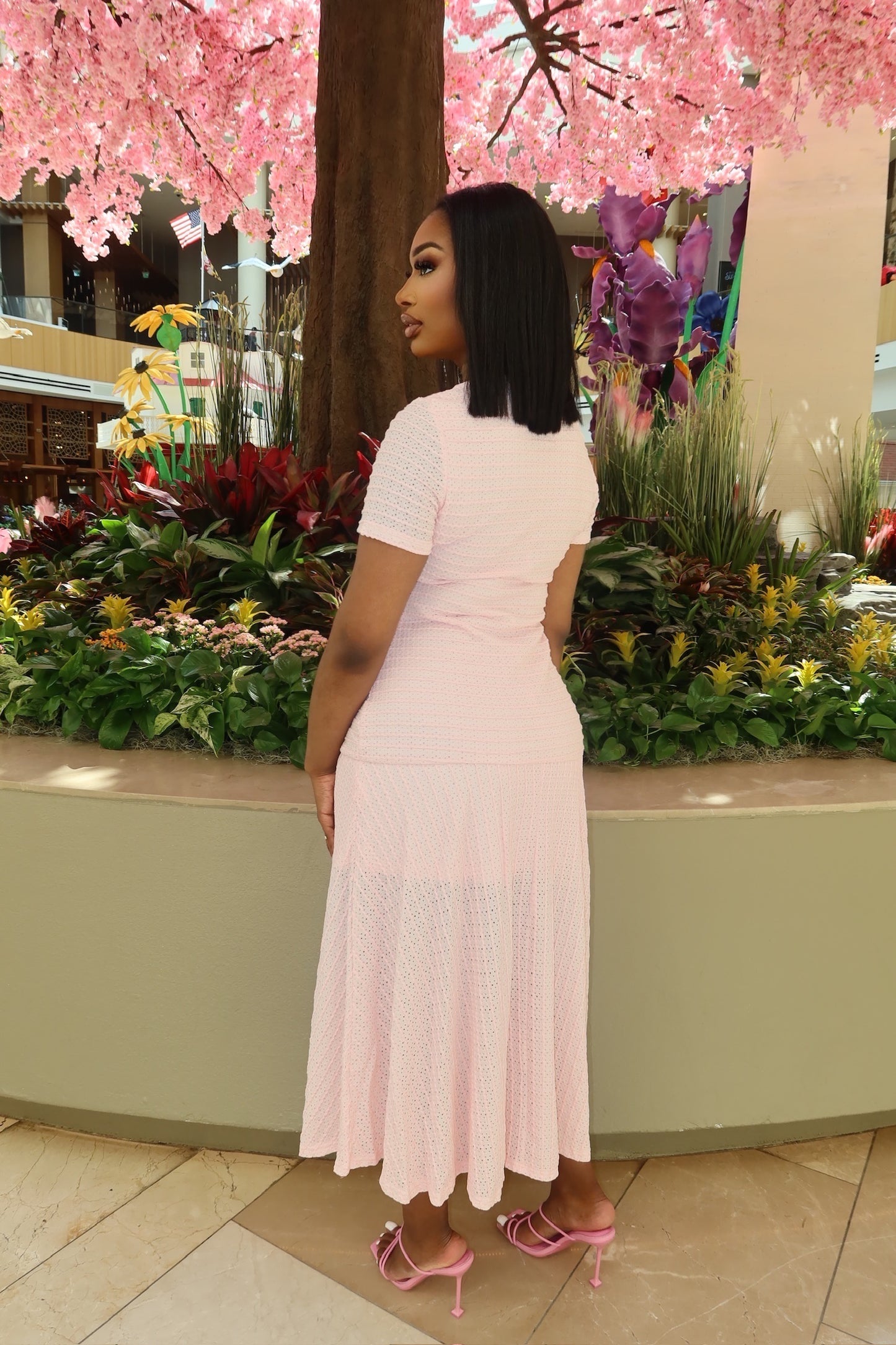 Becoming Her Maxi Dress (Pink)