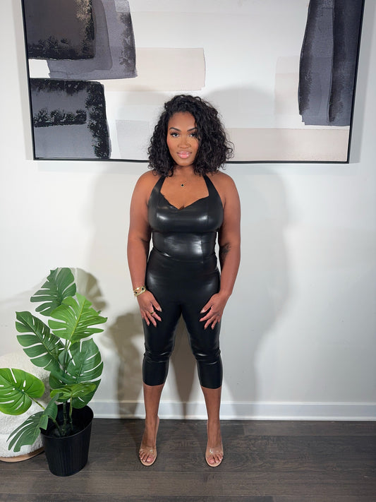 Moody Faux Leather Set