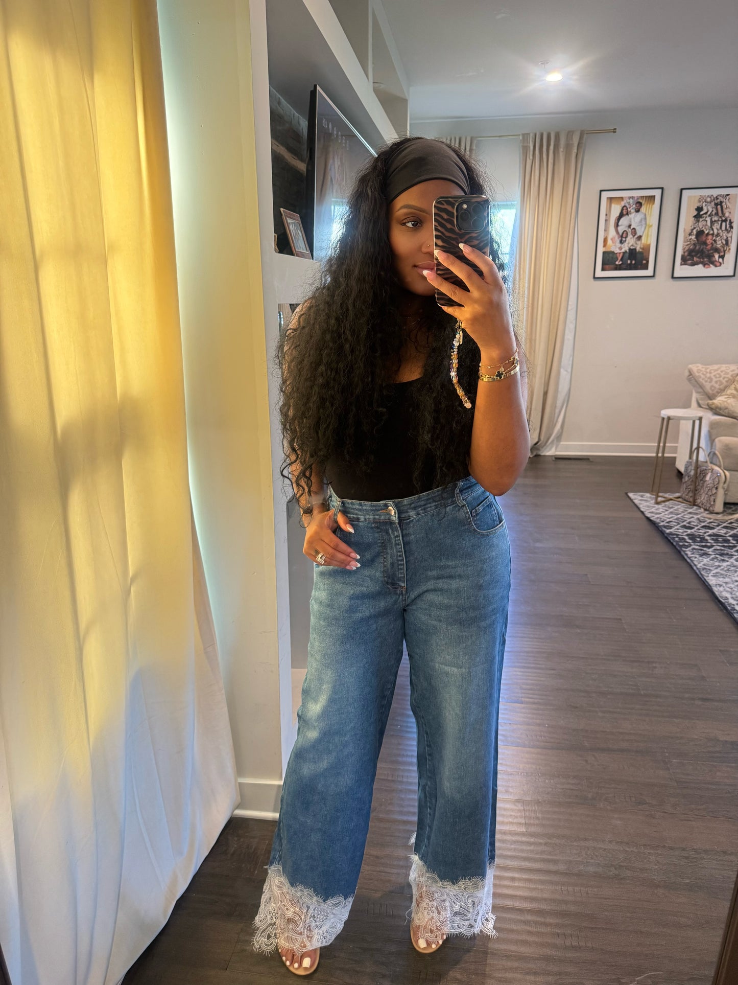 Laced Up Denim
